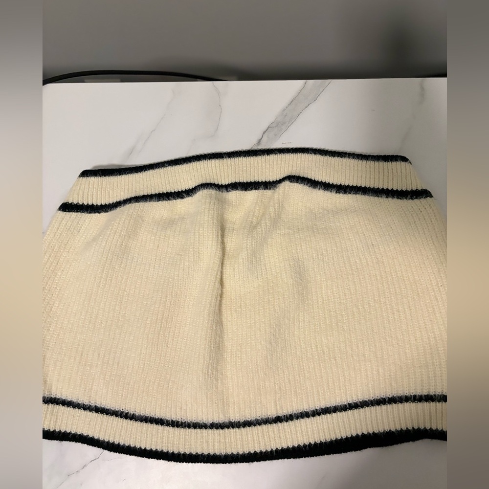 CIDER CONTRASTING BINDING KNIT STRAPLESS TOP 3XL - Picture 6 of 7